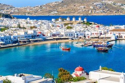 ŘECKO - KYKLADSKÉ OSTROVY PAROS A SANTORINI