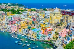 ITÁLIE - NEAPOLSKÝ ZÁLIV - OSTROVY CAPRI A PROCIDA