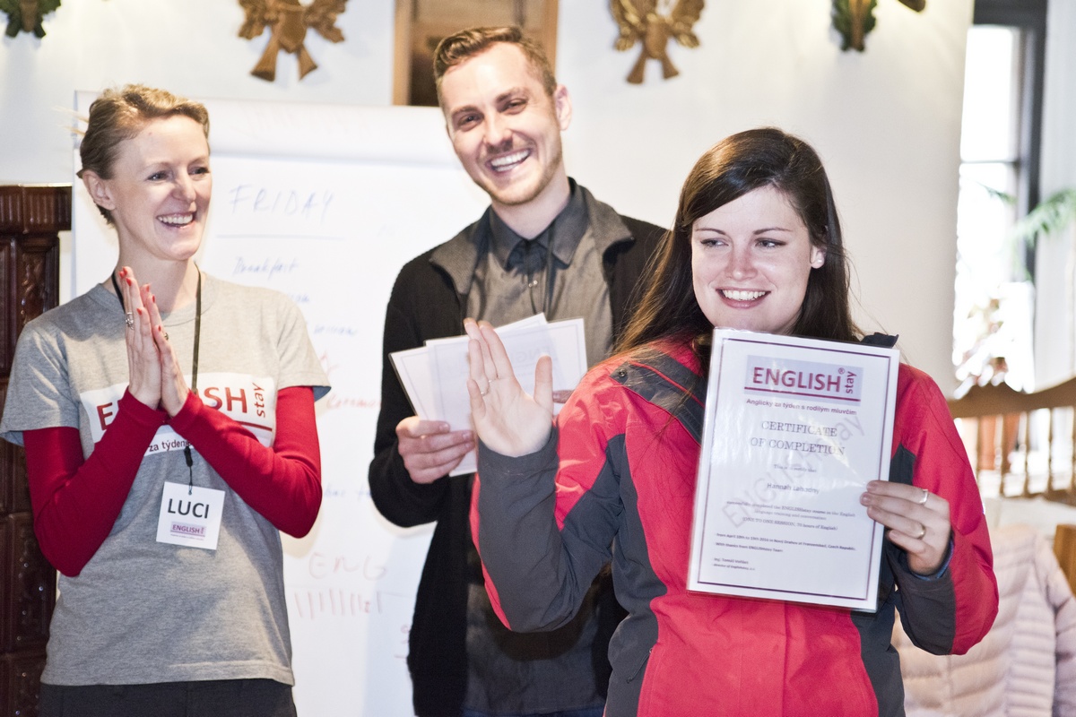 Kurz angličtiny s rodilým mluvčím v Čechách