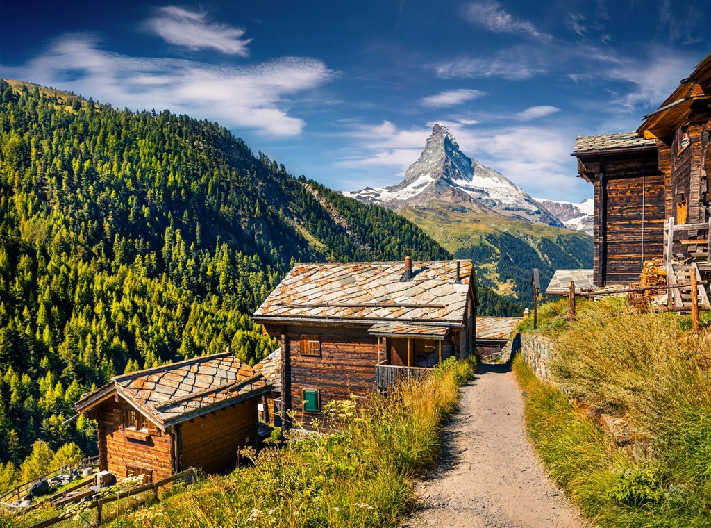 Švýcarsko – legendární Matterhorn