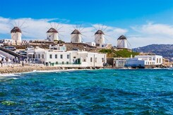 ŘECKO - KYKLADSKÉ OSTROVY PAROS A SANTORINI