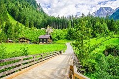 RAKOUSKO - ZILLERTALSKÉ ALPY, JEZERO ACHENSEE