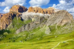 ITÁLIE - PIZ BOE A ALTA BADIA - VELIKÁNI DOLOMIT