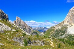 ITÁLIE - PIZ BOE A ALTA BADIA - VELIKÁNI DOLOMIT