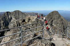 SLOVENSKO - VYSOKÉ A BELIANSKÉ TATRY S PĚŠÍ TURISTIKOU