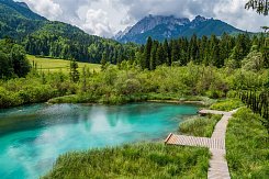 SLOVINSKO - TRIGLAVSKÝ NP, JEZERA BLED A BOHINJ