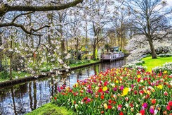 HOLANDSKO – JARNÍ KEUKENHOF A AMSTERDAM, LETECKY