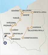 POLSKO - PO STOPÁCH POLSKÝCH KRÁLŮ