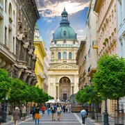 MAĎARSKO -  BUDAPEŠŤ, KRÁLOVNA DUNAJE