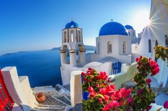 ŘECKO - KYKLADSKÉ OSTROVY PAROS A SANTORINI