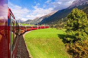 ŠVÝCARSKO  A GLACIER EXPRESS