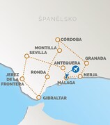 ŠPANĚLSKO - ANDALUSIE, PAMÁTKY UNESCO